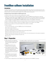FrontRow ezRoom Installation Manual