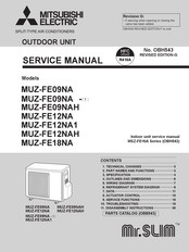 Mitsubishi Electric Mr.Slim MUZ-FE18NA Service Manual