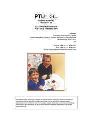 Articulate Instruments PTU User Manual