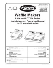 Hatco RWM Series Installation And Operating Manual