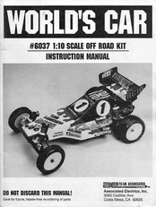 Associated Electrics WORLD'S CAR 6037 Instruction Manual