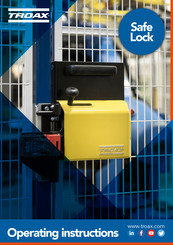 Troax Safe Lock Operating Instructions Manual