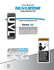 Braun Corporation Under-Vehicle Lift NUVL855R Service Manual