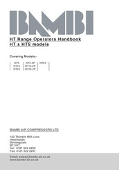 Bambi HT3-2P Operator's Handbook Manual