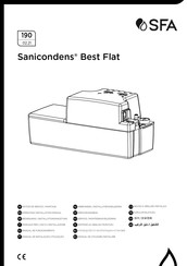 SFA SANICONDENS Best Operating & Installation Manual