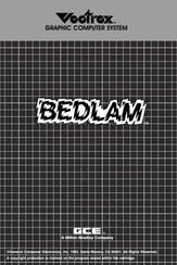 GCE Vectrex Bedlam Manual