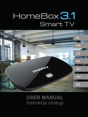 Overmax HomeBox 3.1 User Manual
