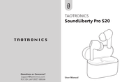 TaoTronics SoundLiberty Pro S20 Manual