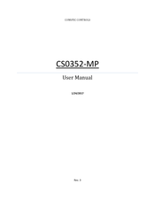 Conspec Controls CS0352-MP User Manual