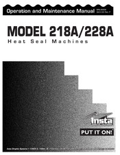 IGS 228A Operation And Maintenance Manual