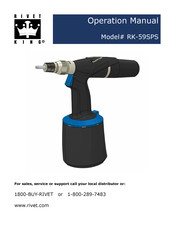 Rivet King RK-59SPS Operation Manual