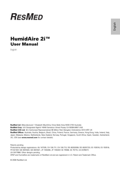 ResMed HumidAire 2i User Manual