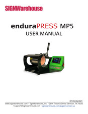 SignWarehouse enduraPRESS MP5 User Manual