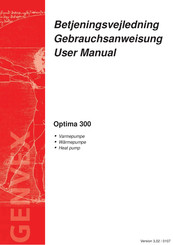 Genvex Optima 300 User Manual