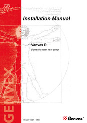 Genvex Vanvex R Installation Manual