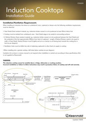 Kleenmaid ICK60X Installation Manual