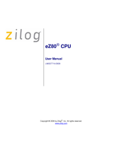 ZiLOG eZ80 User Manual