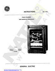 GE ICR51A Instructions Manual