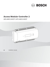 Bosch ADS?AMC2?2WCF Installation Manual