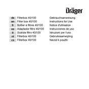 Dräger 6738489 Instructions For Use Manual