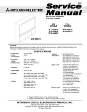 Mitsubishi Electric WS-55819 Service Manual