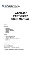SeaLevel 3097 User Manual