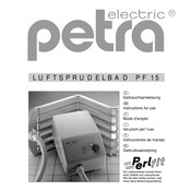 Petra electric PerlFit PF 15 Instructions For Use Manual