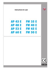 Hoonved AP 48 E Instructions For User