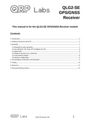 QRP Labs QLG2-SE Manual