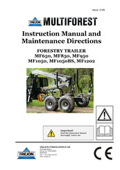 Trejon Multiforest MF1202 Instruction Manual And Maintenance Directions