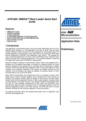 Atmel AVR1605 Quick Start Manual