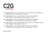 LEGRAND C2G C2G30017 Manual