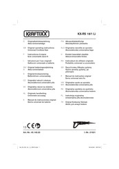 Kraftixx KX-RS 18/1 Li Original Operating Instructions