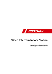 HIKVISION DS-KH6320-TE1 Configuration Manual