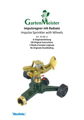 Westfalia Garten Meister 95 88 11 Original Instructions Manual