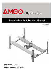 Amgo Hydraulics PRO-30 Installation And Service Manual