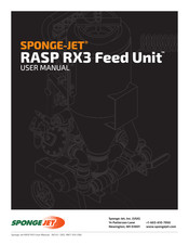 Sponge-Jet RASP RX3 User Manual