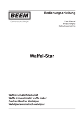 Beem Waffel-Star User Manual