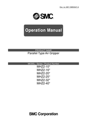 SMC Networks MHZ2-10 Series Operation Manual