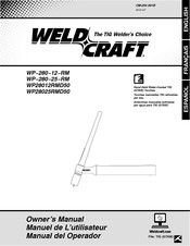 WeldCraft WP28025RMD50 Owner's Manual