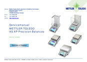 Mettler Toledo XS Series Service Manual