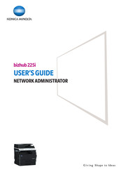 Konica Minolta bizhub 225i User Manual