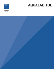METER AQUALAB TDL Manual