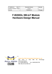 Four-Faith F-B200GLGL Hardware Design Manual