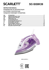 Scarlett SC-SI30K39 Instruction Manual