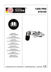 GÜDE 75155 Original Operating Instructions