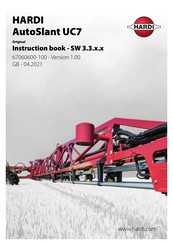 Hardi AutoSlant UC7 Instruction Book