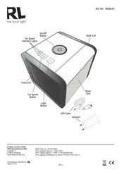 Reality Leuchten R030-01 Manual