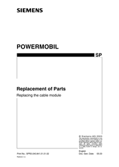 Siemens POWERMOBIL Manual