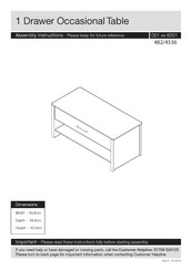 Addspace 482/4536 Assembly Instructions Manual